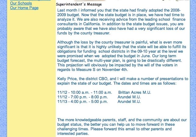 superintendent-update